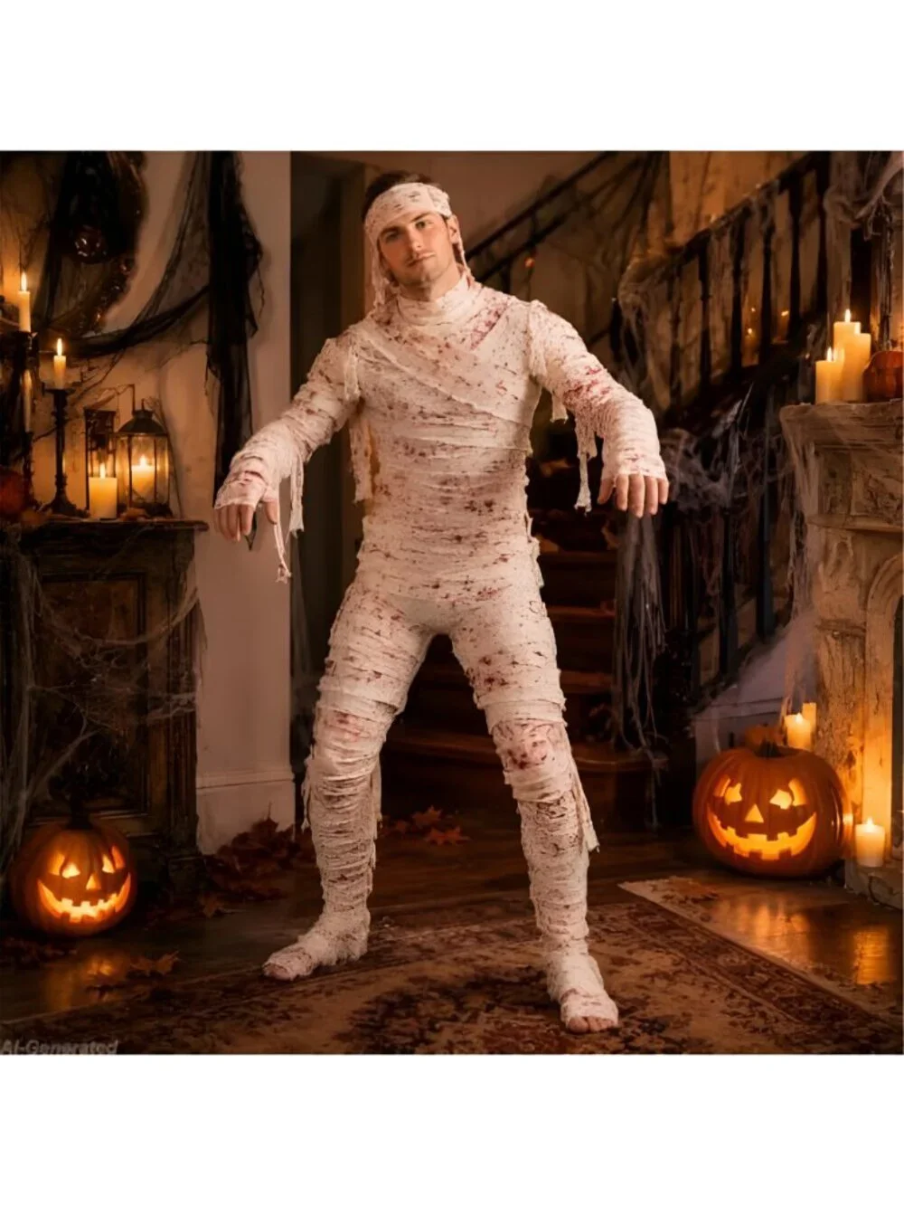 Spooky Gauze for Halloween Party Decorations 590 x 3.14 inch